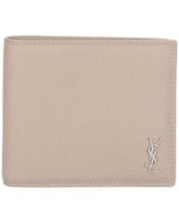 Saint Laurent - Tiny Cassandre East/West Wallet - Lyst
