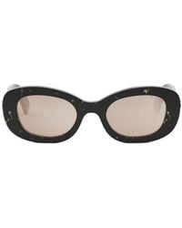 BVLGARI - Geometric-Frame Sunglasses - Lyst