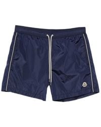 Moncler - Drawstring Swim Trunks - Lyst
