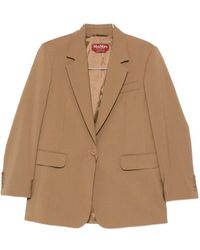 Max Mara - Studio Balco Single-Breasted Jacket - Lyst