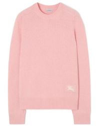 Burberry - Ekd Intarsia-Knit Crewneck Jumper - Lyst