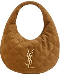 Saint Laurent - Icarino Quilted Tote Bag - Lyst