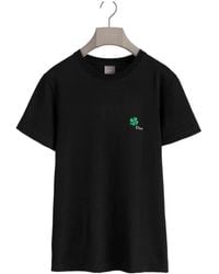 Dior - T-Shirt With Clover Embroidery, Regular Fit - Lyst