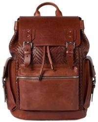 Brunello Cucinelli - Buckle Fastened City Backpack - Lyst