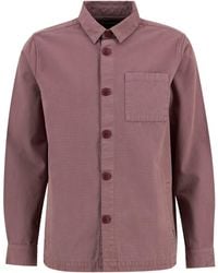Barbour - Button-Down Shirt Jacket - Lyst