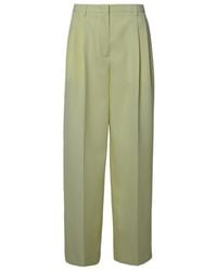 Jil Sander - Palazzo Lima Washed Pants - Lyst