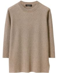 Fabiana Filippi - Lurex-Detailed Crewneck Jumper - Lyst