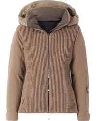 Sease - Armor 2.0 Hooded Padded Cable-Knit Cashmere Ski Jacket - Lyst