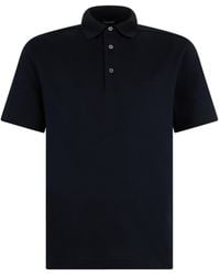 ZEGNA - Classic Collar Short Sleeve Polo Shirt - Lyst