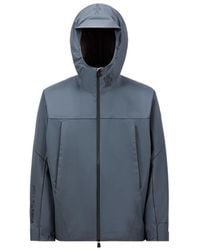 Moncler - Grenoble Logo Patch Hooded Jacket - Lyst