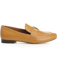 Tory Burch - Eleanor Logo Plaque Loafers - Lyst