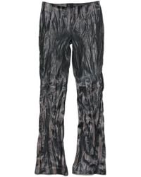 Acne Studios - Faded-Effect Flared Trousers - Lyst