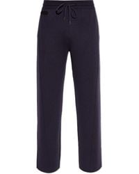 Lanvin - Logo Patch Track Pants - Lyst