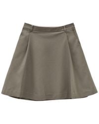 Low Classic - Flared Midi Skirt - Lyst