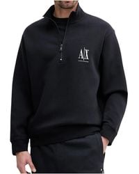 ARMANI EXCHANGE - Long-Sleeve Sweatshirt - Lyst