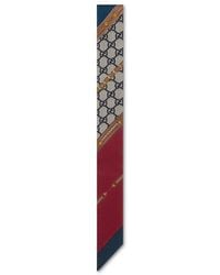Gucci - Printed Ribbon - Lyst