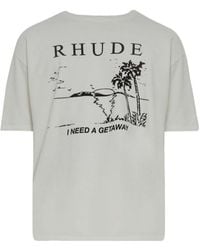 Rhude - I Need A Getaway T-Shirt - Lyst