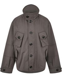 Our Legacy - Stand-Up Collar Casual Jacket - Lyst