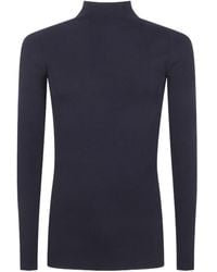 Rick Owens - Ribbed High-Neck Sweater - Lyst