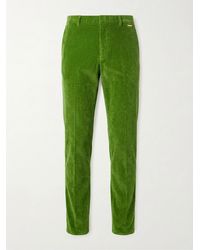 Gucci - Stretch Velvet Leggings - Lyst