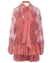 Aniye By - Deep Ribbpm Dream Lace Mini Dress - Lyst