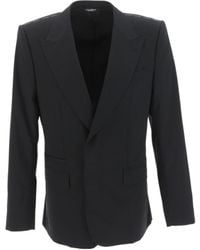 Dolce & Gabbana - Single-Breasted Long-Sleeved Blazer - Lyst