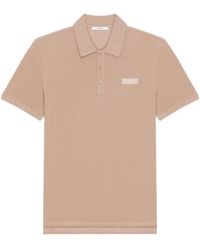 Givenchy - Paris Logo Patch Short-Sleeved Polo Shirt - Lyst