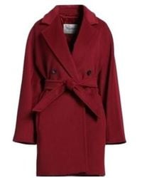 Max Mara - Minimalist Solid-Color Stylish Coat - Lyst