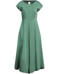 Weekend by Maxmara - Midi Dress Viscose, Linen, Cotton - Lyst