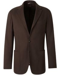 Canali - Double-Breasted Virgin Wool Jacket - Lyst
