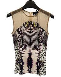Just Cavalli - Zippered Sleeveless Vest - Lyst