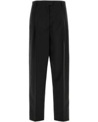 Prada - Casual Trousers With Belt Loops - Lyst