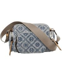 Tory Burch - T Monogram Zip-Fastening Cross Body Bag - Lyst