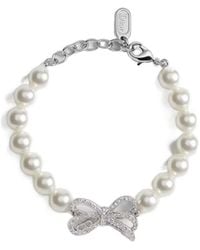 Dior - Infinity Bow Bracelet - Lyst