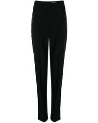 McQueen - High-Waist Tailored Trousers - Lyst