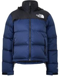 The North Face - Retro Nuptse Water Resistant Goose Down Short Puffer Jacket - Lyst