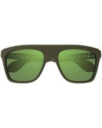 Gucci - Eyewear Square Frame Sunglasses - Lyst