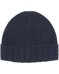 Giuliano Galiano - Ribbed Cuff Beanie Hat - Lyst