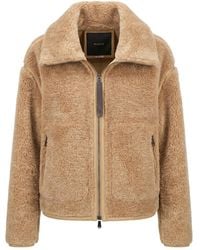 Pinko - Campsis Caban Shearling Jacket - Lyst