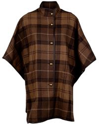 Barbour - High-Neck Button-Up Jacket - Lyst