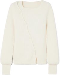 Jacquemus - La Maille Pau Long-Sleeved Knitted Cardigan - Lyst