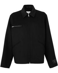 MM6 by Maison Margiela - Double Faced Wool Zip Jacket - Lyst
