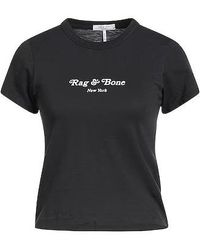 Rag & Bone - Printed Short-Sleeve T-Shirt - Lyst