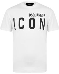 DSquared² - Crewneck Shortsleeve Tee - Lyst