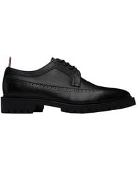 Thom Browne - Almond Toe Lace-Up Shoes - Lyst