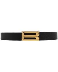 Victoria Beckham - Micro Frame Buckle Belt - Lyst