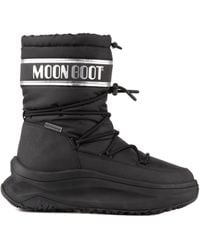 Moon Boot - Drawstring Platform Snow Boots - Lyst