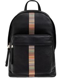 Paul Smith - Leather Backpack - Lyst