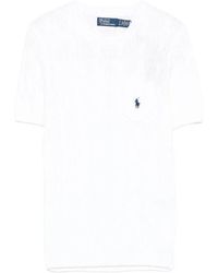 Polo Ralph Lauren - Short-Sleeved Crewneck Jumper - Lyst