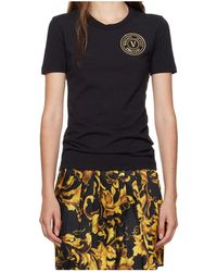Versace Jeans Couture - Couture Logo Printed Crewneck T-Shirt - Lyst